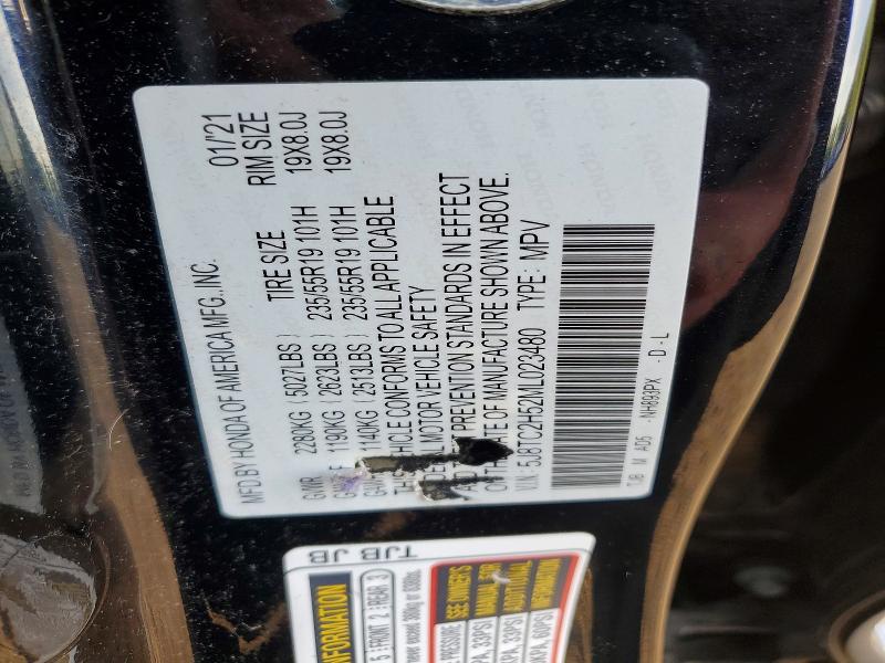 Aukcja sprzedaży 2021 Acura Rdx, vin: 5J8TC2H52ML023480, numer aukcji: 56111846