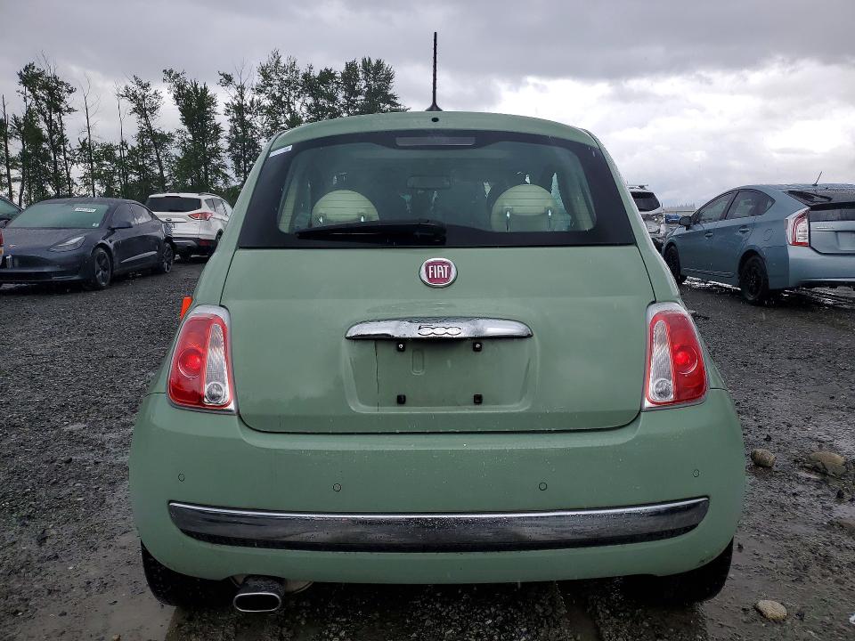 56745756 :رقم المزاد ، 3C3CFFCR7ET285111 vin ، 2014 Fiat 500 مزاد بيع