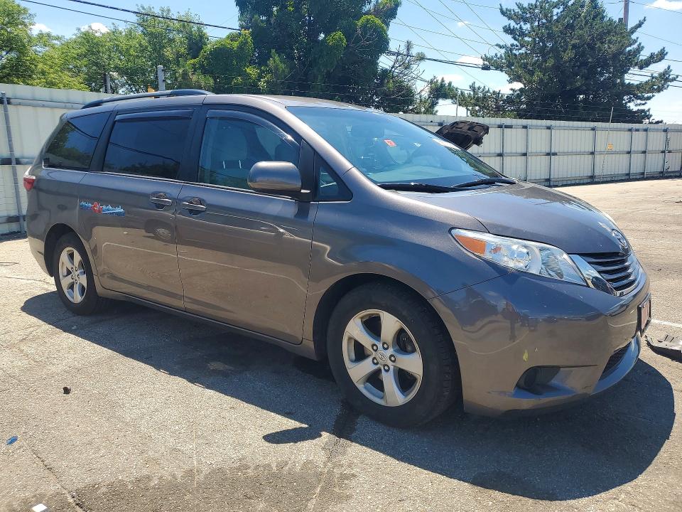 Aukcja sprzedaży 2015 Toyota Sienna, vin: 5TDKK3DC9FS659810, numer aukcji: 58575066