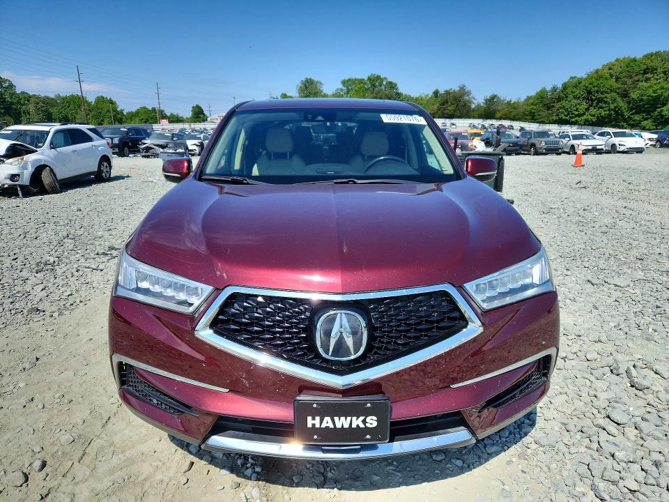 2018 Acura Mdx მანქანა იყიდება აუქციონზე, vin: 5J8YD4H79JL017140, აუქციონის ნომერი: 55921076