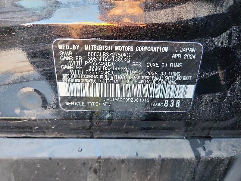 Aukcja sprzedaży 2024 Mitsubishi Outlander, vin: JA4T5WA90RZ064315, numer aukcji: 57893016