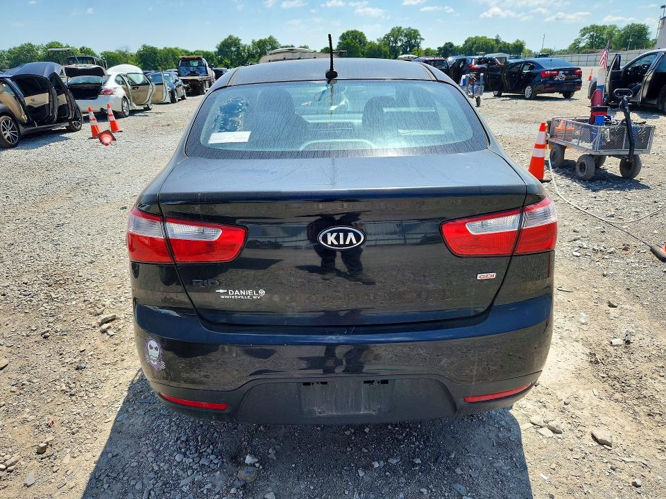 2015 Kia Rio მანქანა იყიდება აუქციონზე, vin: KNADM4A34F6432809, აუქციონის ნომერი: 58425056