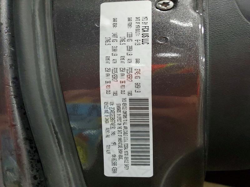 57060376 :رقم المزاد ، 2C4RDGEG9KR740181 vin ، 2019 Dodge Grand Caravan مزاد بيع