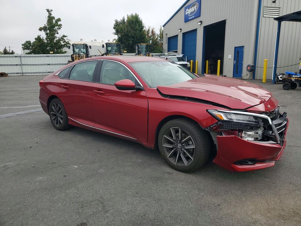 57591226 :رقم المزاد ، 1HGCV1F55NA013577 vin ، 2022 Honda Accord مزاد بيع