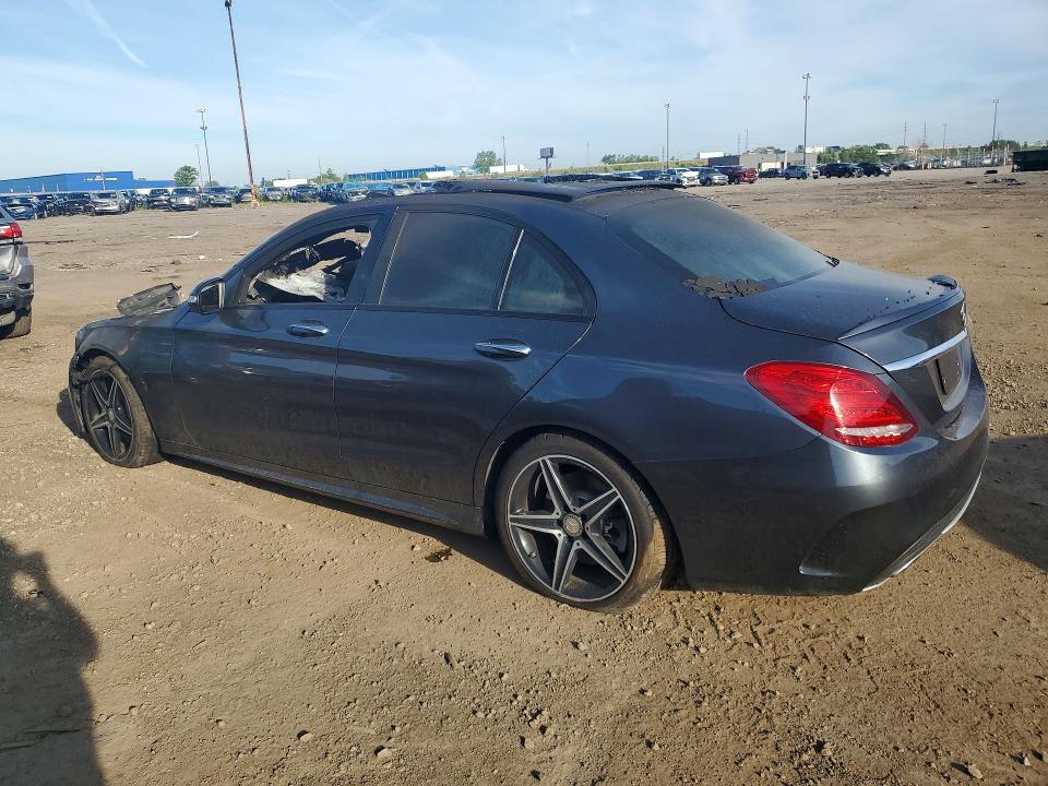 56095406 :رقم المزاد ، 55SWF6EB5GU130498 vin ، 2016 Mercedes-benz C مزاد بيع