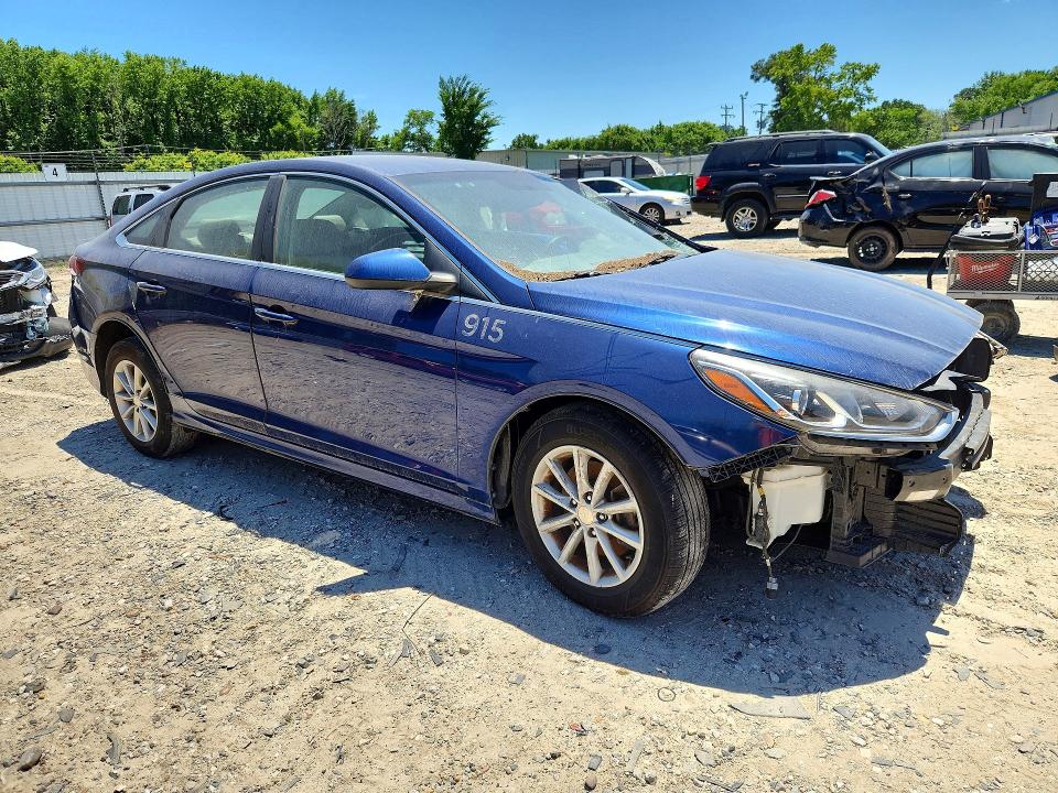 55117746 :رقم المزاد ، 5NPE24AF2KH776680 vin ، 2019 Hyundai Sonata مزاد بيع