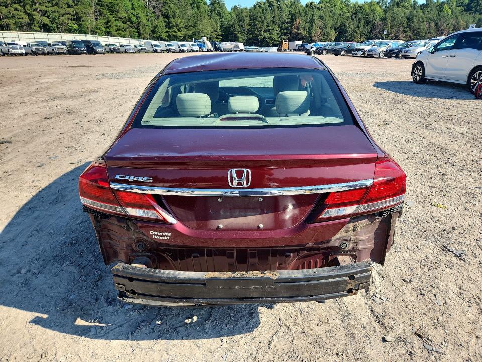 Продаж на аукціоні авто 2013 Honda Civic, vin: 2HGFB2F54DH573702, номер лоту: 57341056