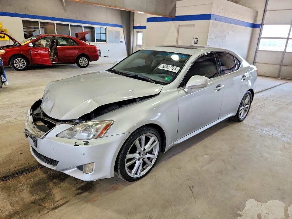 2007 Lexus Is მანქანა იყიდება აუქციონზე, vin: JTHBE262675014043, აუქციონის ნომერი: 58927726