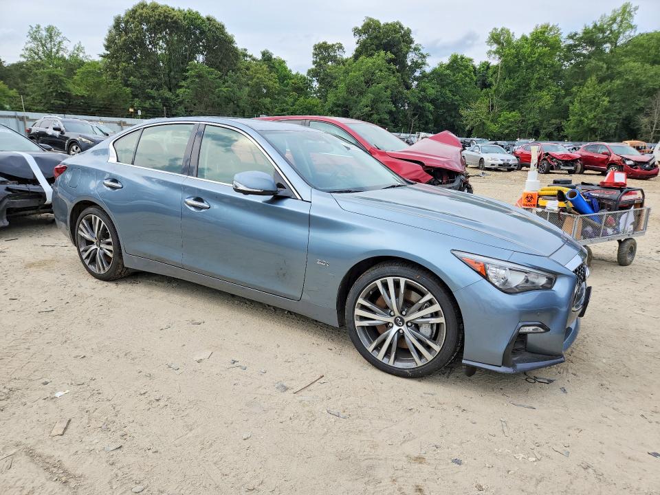 Продаж на аукціоні авто 2018 Infiniti Q50, vin: JN1EV7AR8JM432104, номер лоту: 58985296
