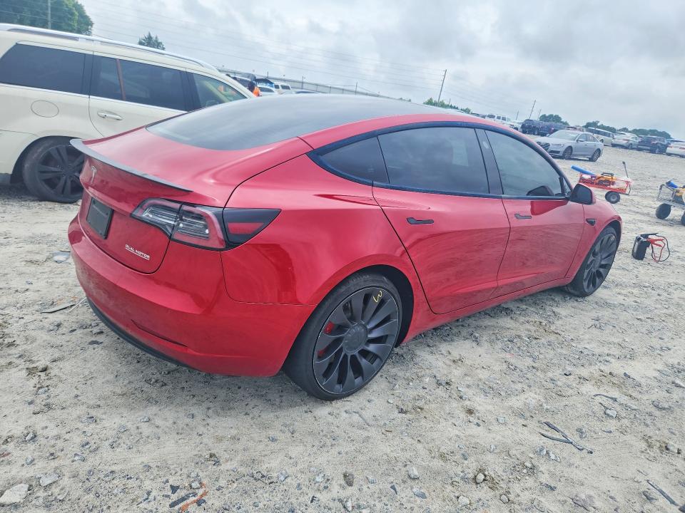 Продажа на аукционе авто 2021 Tesla Model 3, vin: 5YJ3E1EC3MF086953, номер лота: 56748666
