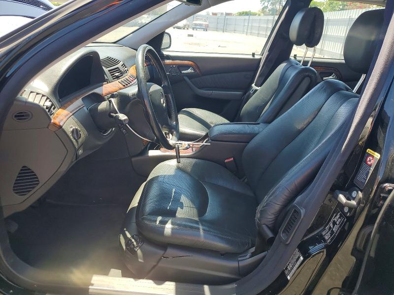 2002 Mercedes-benz S მანქანა იყიდება აუქციონზე, vin: WDBNG73J72A238485, აუქციონის ნომერი: 59160406