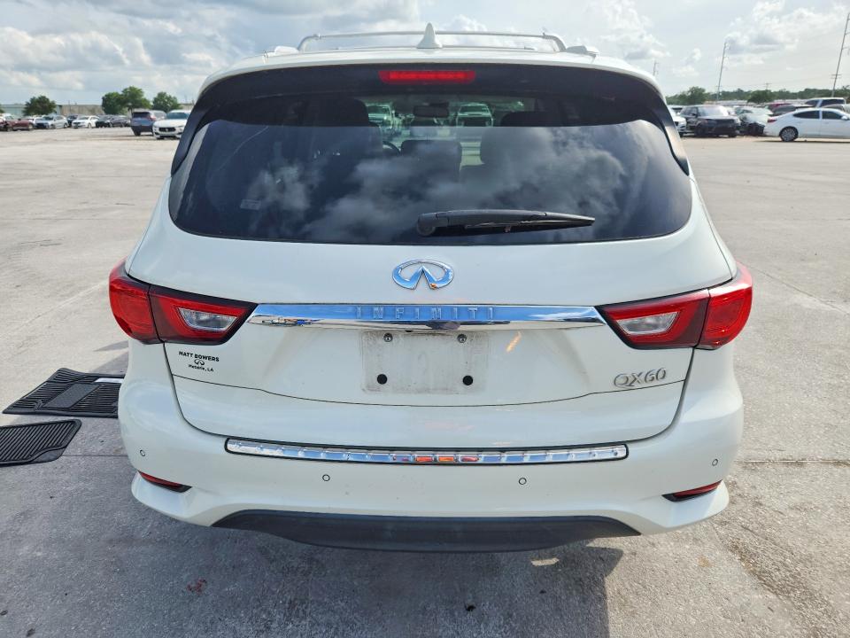 2017 Infiniti Qx60 მანქანა იყიდება აუქციონზე, vin: 5N1DL0MM6HC524975, აუქციონის ნომერი: 58356456
