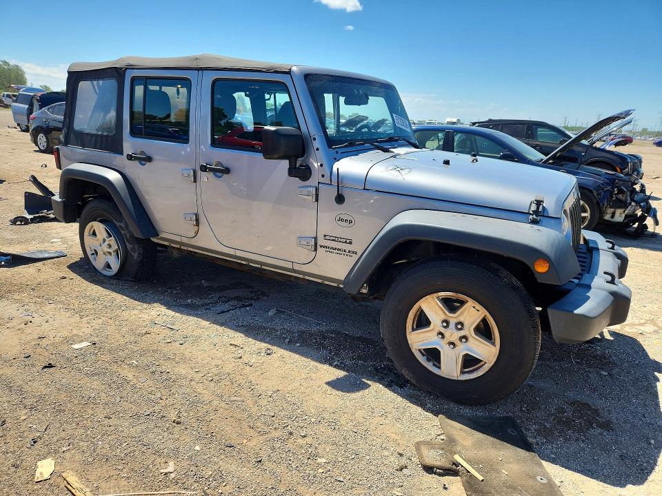 Продажа на аукционе авто 2017 Jeep Wrangler Unlimited, vin: 1C4BJWDG9HL728409, номер лота: 57230536