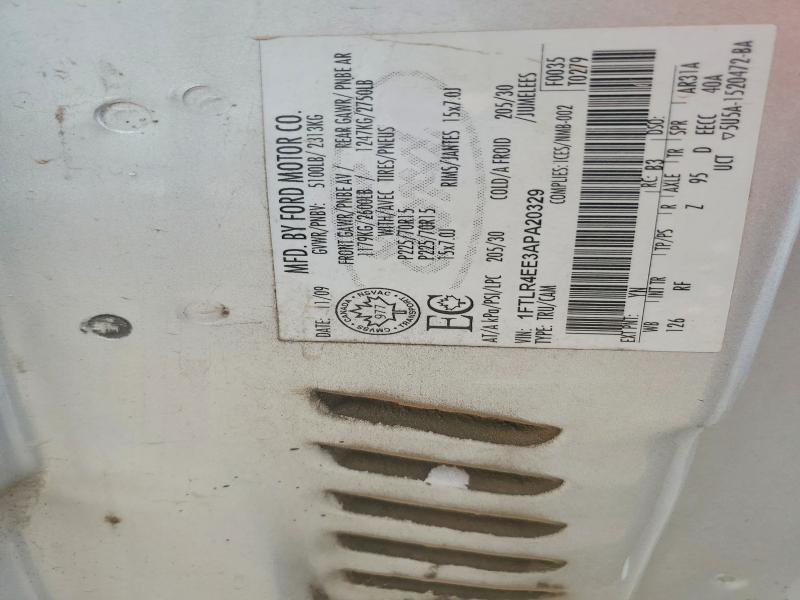 56812906 :رقم المزاد ، 1FTLR4EE3APA20329 vin ، 2010 Ford Ranger مزاد بيع