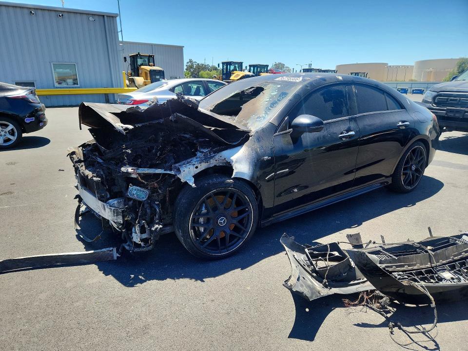 58796906 :رقم المزاد ، W1K5J5DBXMN208610 vin ، 2021 Mercedes-benz Cla مزاد بيع