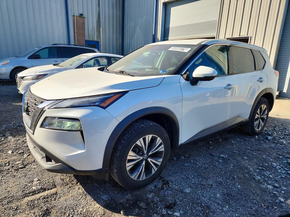 55993276 :رقم المزاد ، 5N1AT3BA8MC710234 vin ، 2021 Nissan Rogue مزاد بيع