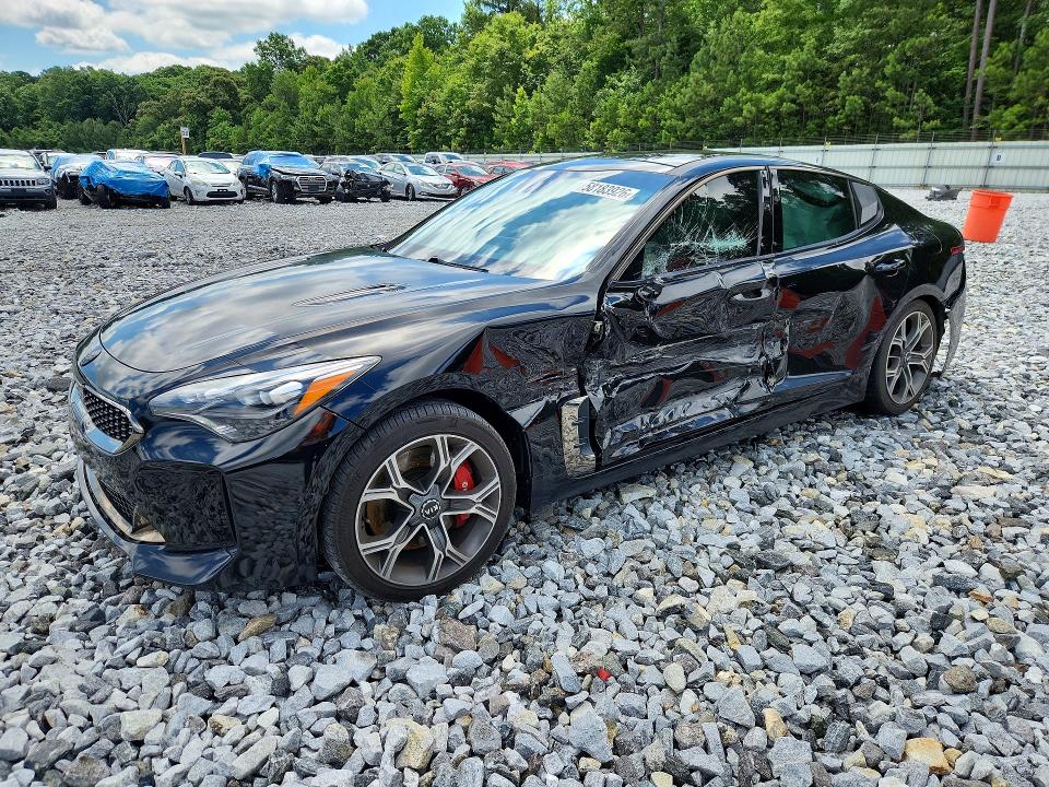 2018 Kia Stinger მანქანა იყიდება აუქციონზე, vin: KNAE45LC4J6009860, აუქციონის ნომერი: 61360466