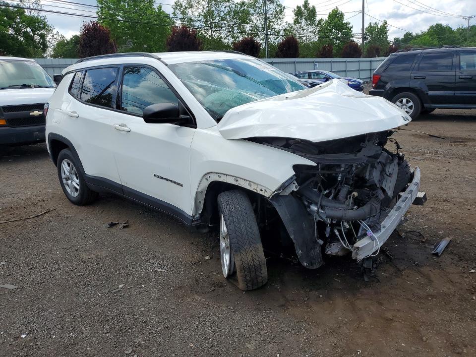 56974516 :رقم المزاد ، 3C4NJDABXJT239375 vin ، 2018 Jeep Compass مزاد بيع
