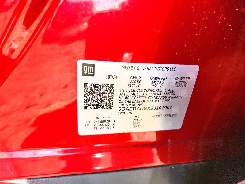 Продажа на аукционе авто 2025 Buick Enclave, vin: 5GAERARSXSJ101907, номер лота: 57032316