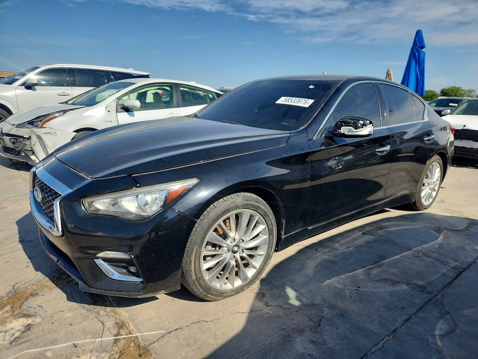 2019 Infiniti Q50 მანქანა იყიდება აუქციონზე, vin: JN1EV7AP8KM517654, აუქციონის ნომერი: 58533976