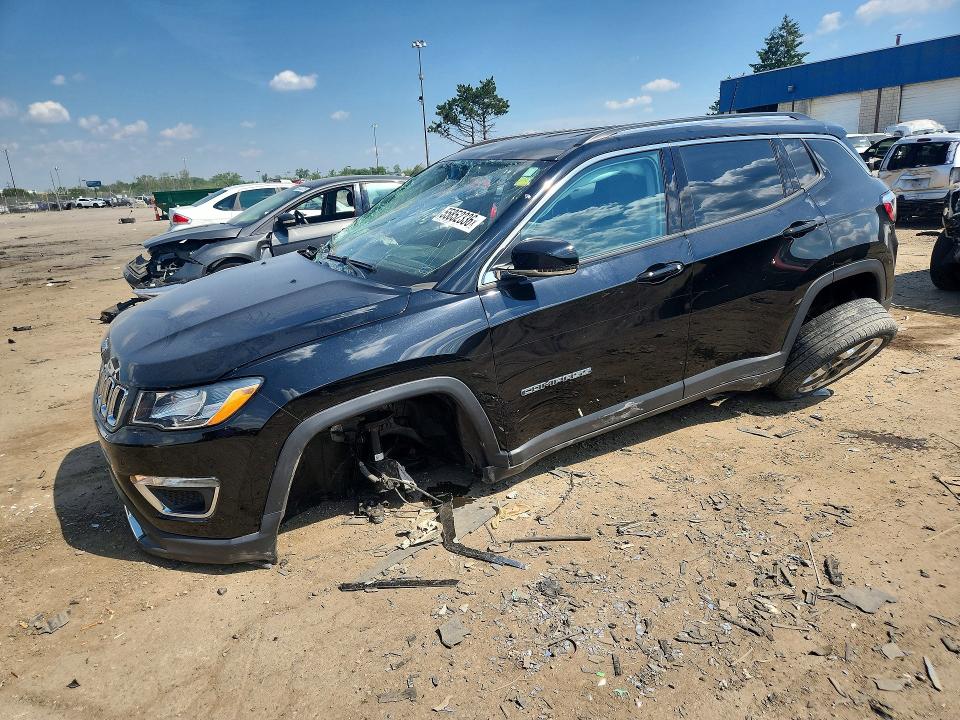 55852336 :رقم المزاد ، 3C4NJDCBXMT555585 vin ، 2021 Jeep Compass مزاد بيع