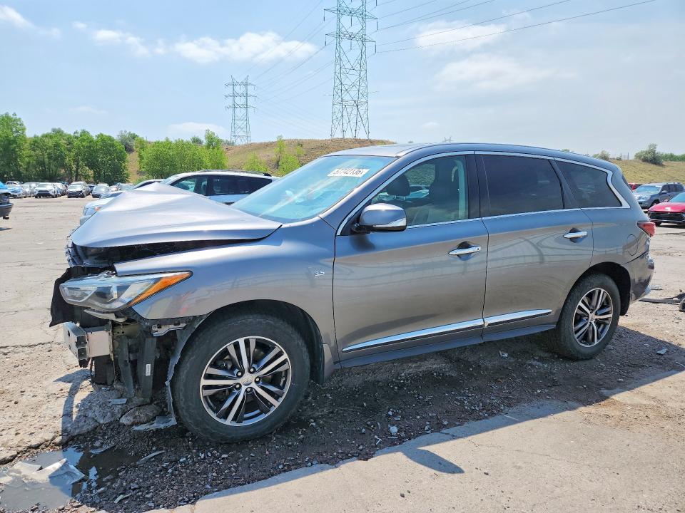 57742136 :رقم المزاد ، 5N1DL0MM8HC507711 vin ، 2017 Infiniti Qx60 مزاد بيع