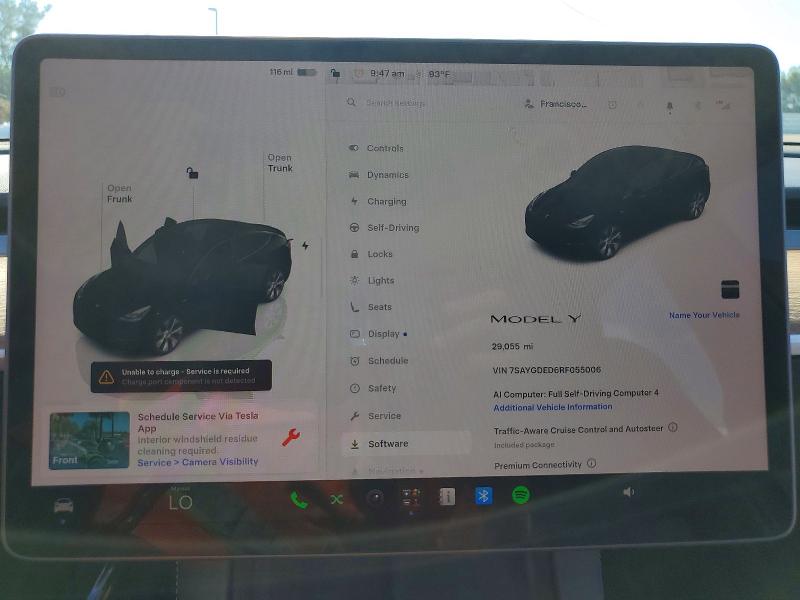 Продажа на аукционе авто 2024 Tesla Model Y, vin: 7SAYGDED6RF055006, номер лота: 58027036