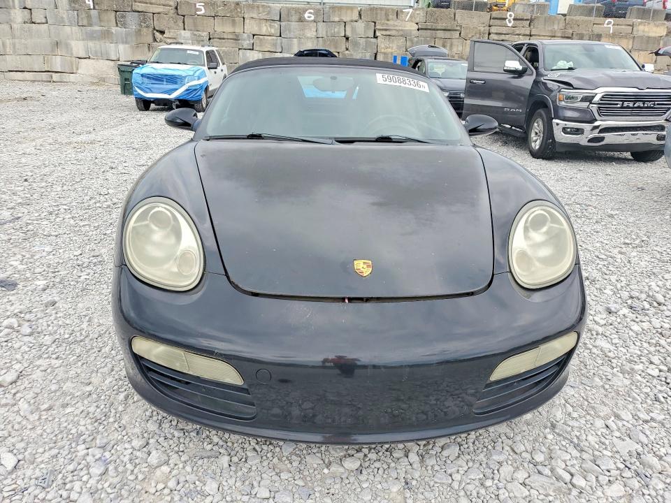 59088336 :رقم المزاد ، WP0CA29895S710167 vin ، 2005 Porsche Boxster مزاد بيع