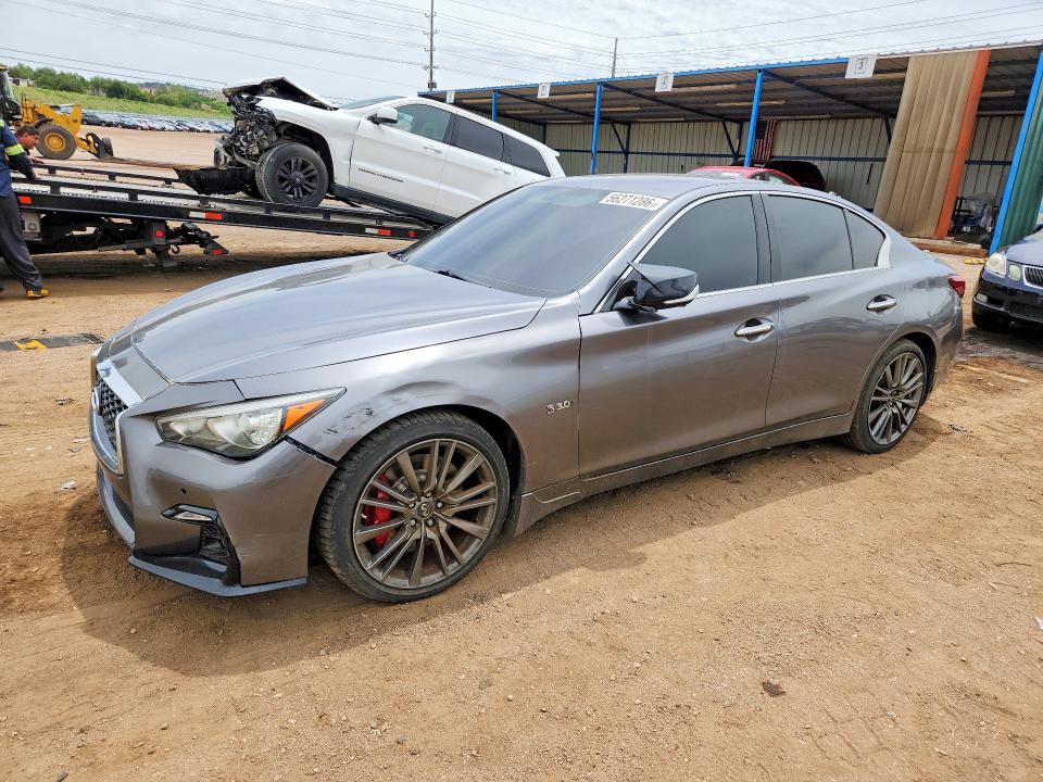 56271286 :رقم المزاد ، JN1FV7ARXJM700025 vin ، 2018 Infiniti Q50 مزاد بيع
