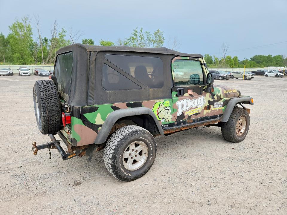 2006 Jeep Wrangler / Tj მანქანა იყიდება აუქციონზე, vin: 1J4FA44S66P735134, აუქციონის ნომერი: 59231146