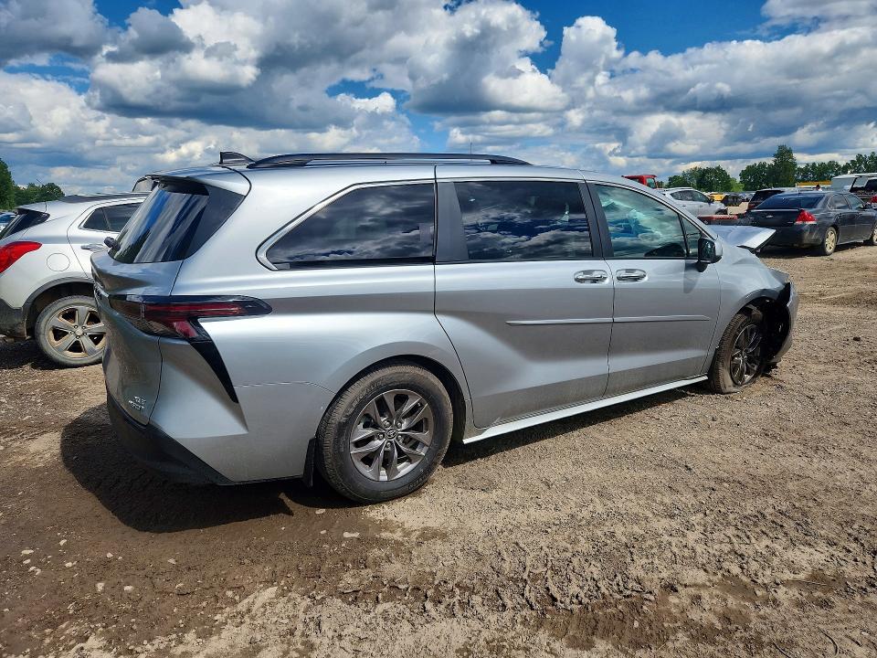2023 Toyota Sienna მანქანა იყიდება აუქციონზე, vin: 5TDYSKFCXPS106697, აუქციონის ნომერი: 57543086