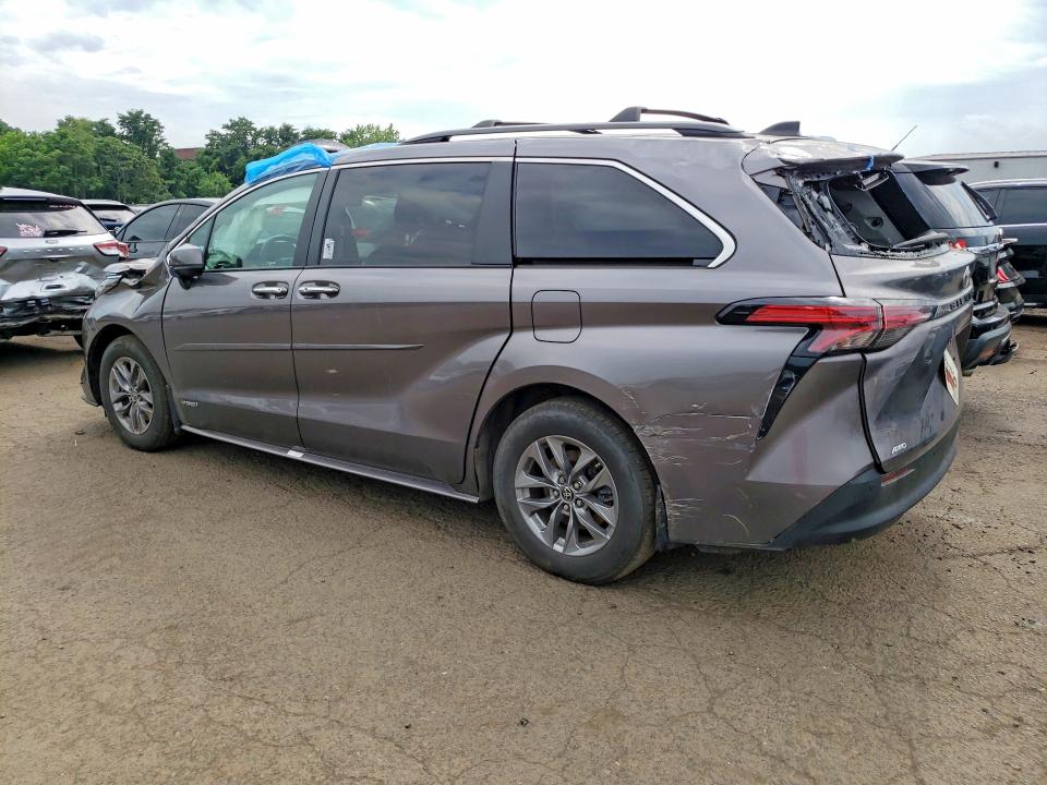 2021 Toyota Sienna მანქანა იყიდება აუქციონზე, vin: 5TDYSKFC1MS029908, აუქციონის ნომერი: 58890386