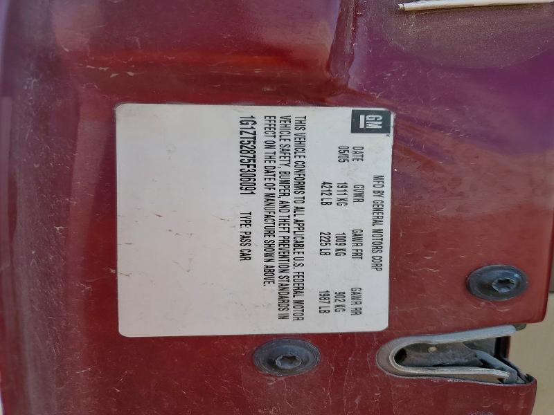 2005 Chevrolet Malibu მანქანა იყიდება აუქციონზე, vin: 1G1ZT52875F306091, აუქციონის ნომერი: 85606775