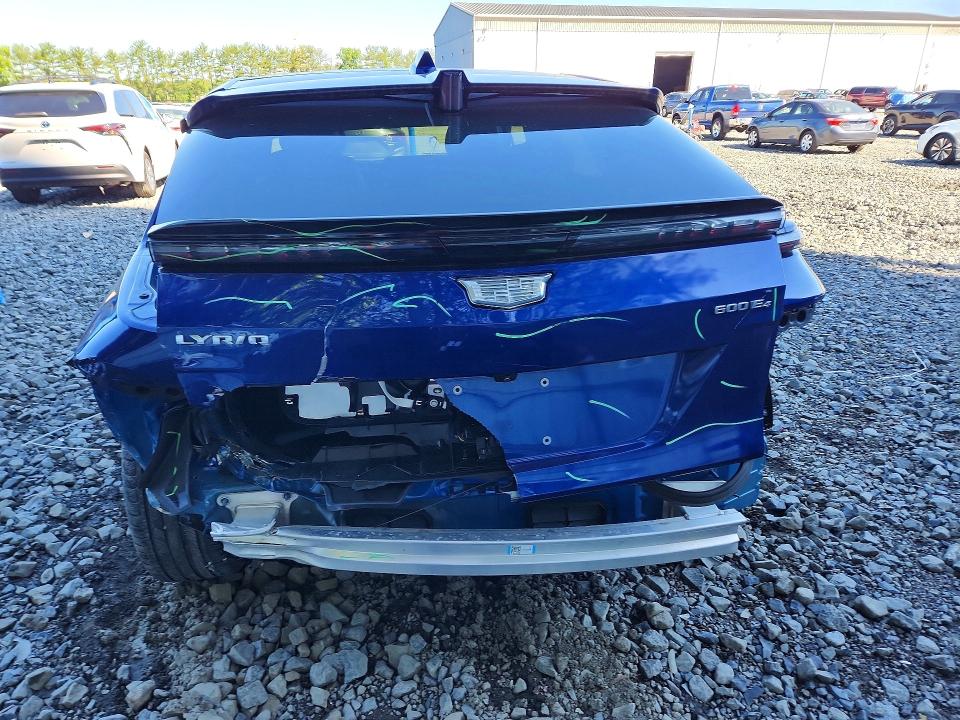 2024 Cadillac Lyriq მანქანა იყიდება აუქციონზე, vin: 1GYKPPRL4RZ111213, აუქციონის ნომერი: 57319976