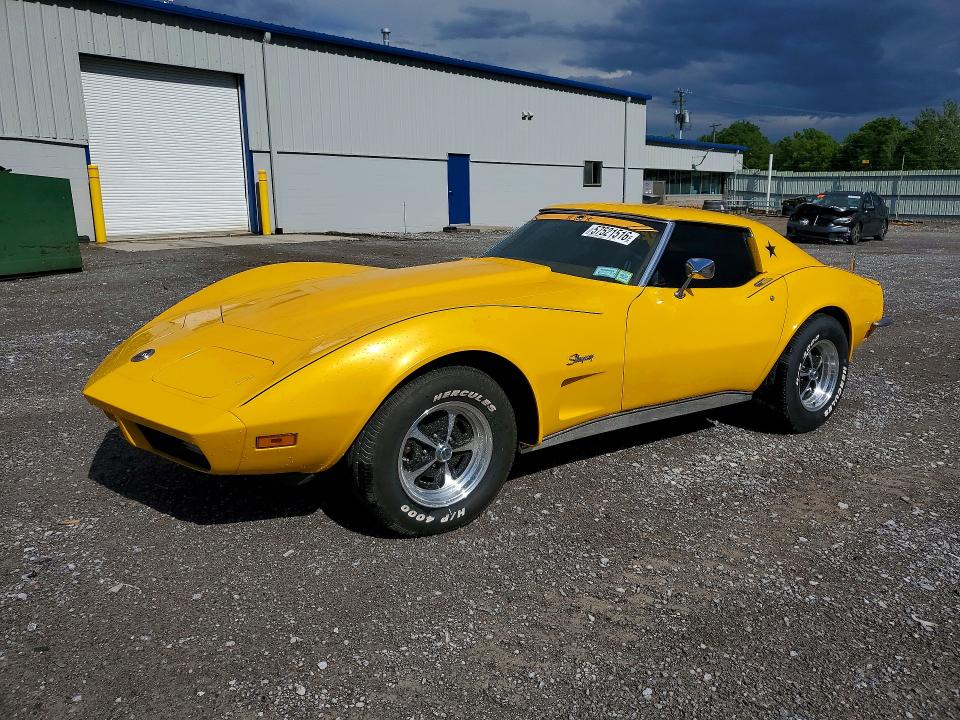 1973 Chevrolet Corvette მანქანა იყიდება აუქციონზე, vin: 1Z37J3S413935, აუქციონის ნომერი: 57521516