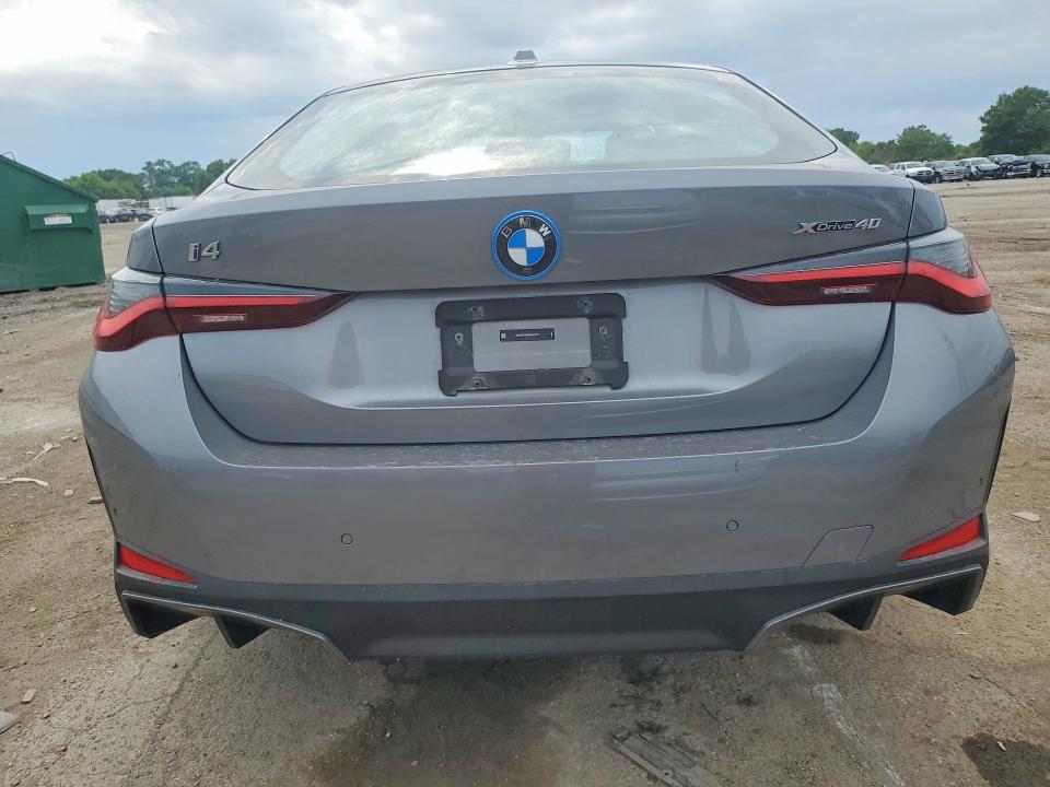 2024 Bmw I4 მანქანა იყიდება აუქციონზე, vin: WBY83FB08RFS82133, აუქციონის ნომერი: 56110616