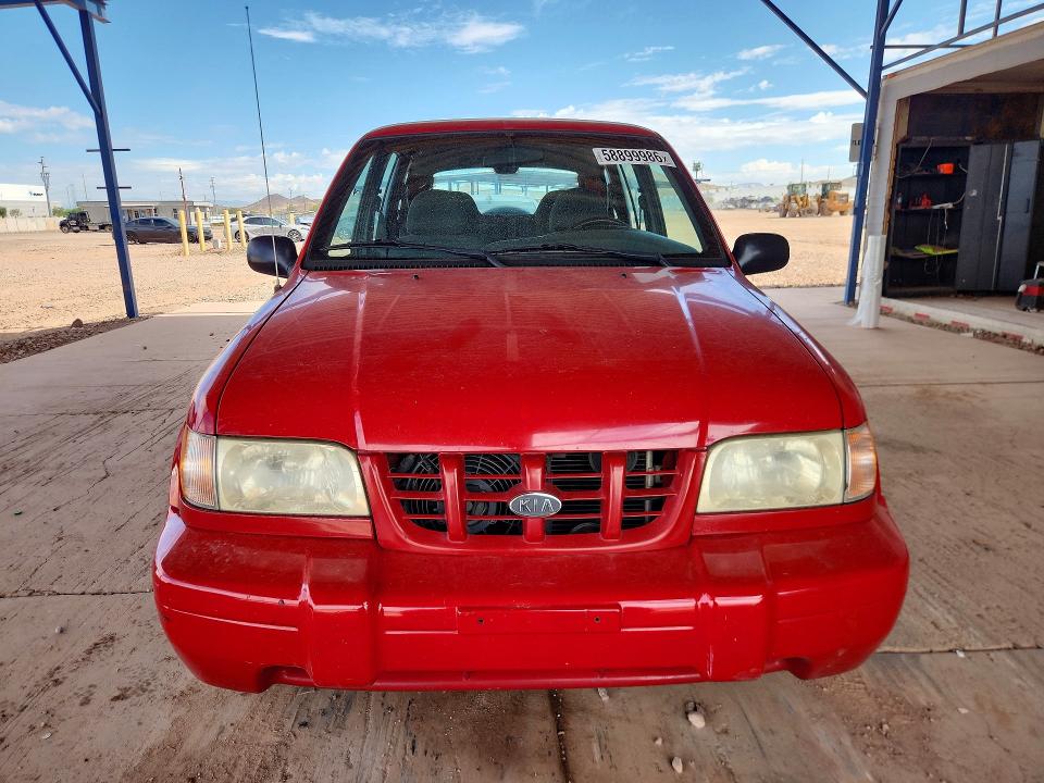 Продажа на аукционе авто 2001 Kia Sportage, vin: KNDJB723415060186, номер лота: 58899986