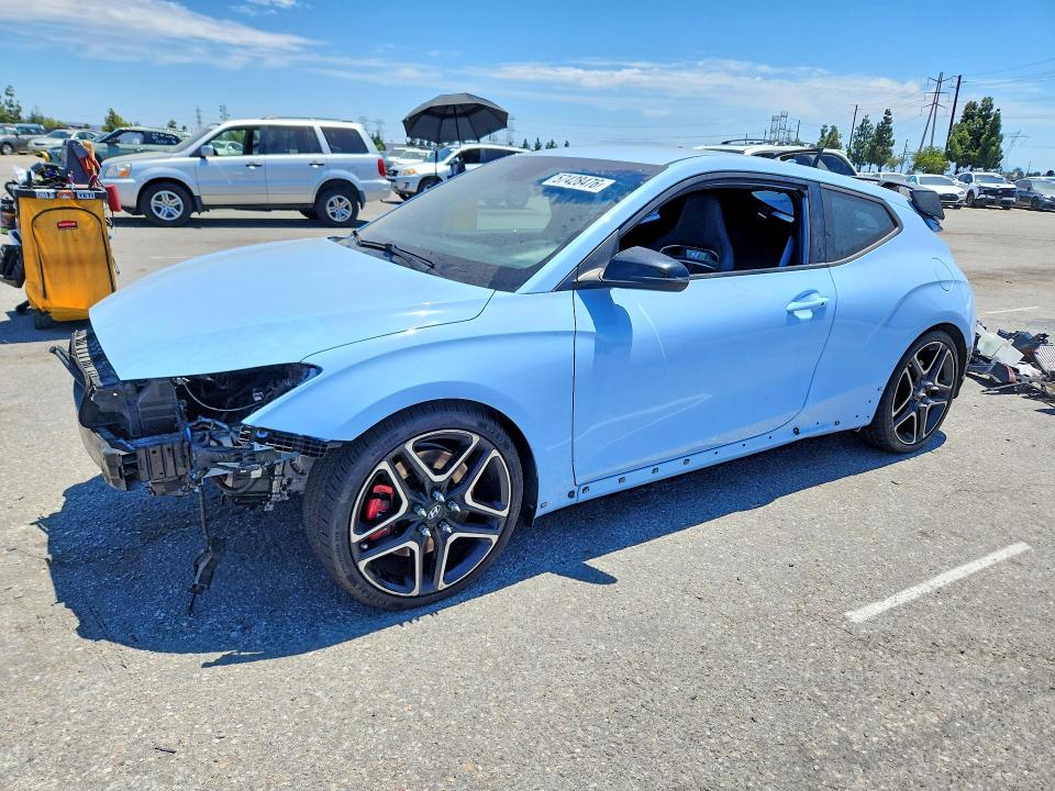 Auction sale of the 2022 Hyundai Veloster N, vin: KMHT36AH1NU012262, lot number: 57428476