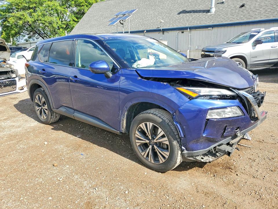 57684096 :رقم المزاد ، 5N1AT3BB4MC769533 vin ، 2021 Nissan Rogue مزاد بيع