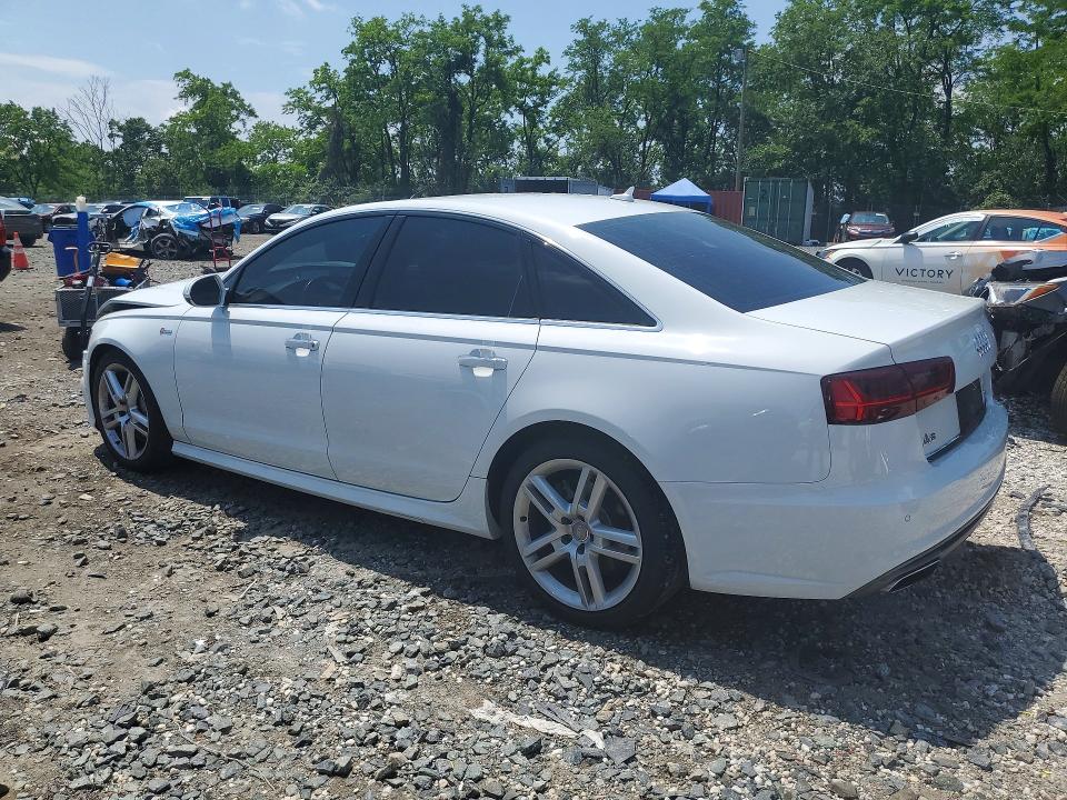 2016 Audi A6 მანქანა იყიდება აუქციონზე, vin: WAUFGAFC1GN190155, აუქციონის ნომერი: 56881186