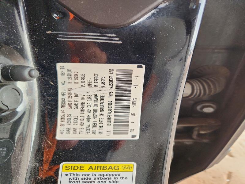Продажа на аукционе авто 2010 Acura Tl, vin: 19UUA8F57AA027094, номер лота: 58155546