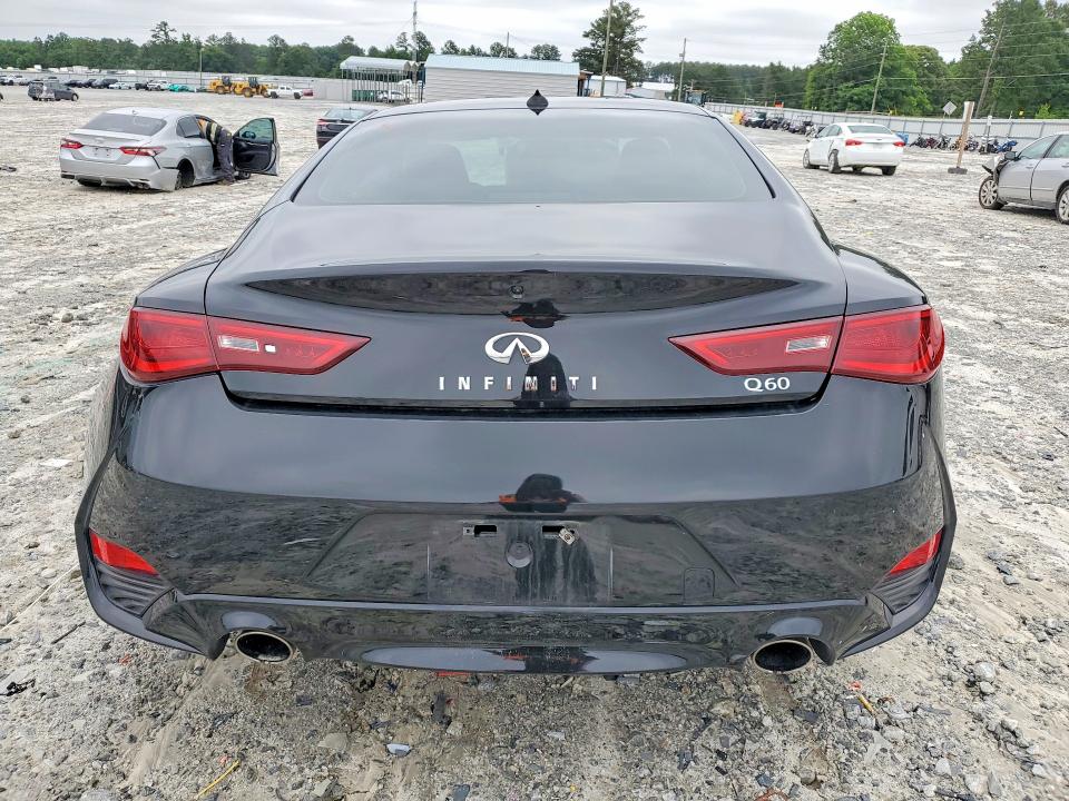 2018 Infiniti Q60 მანქანა იყიდება აუქციონზე, vin: JN1CV7EK7JM200548, აუქციონის ნომერი: 54557966