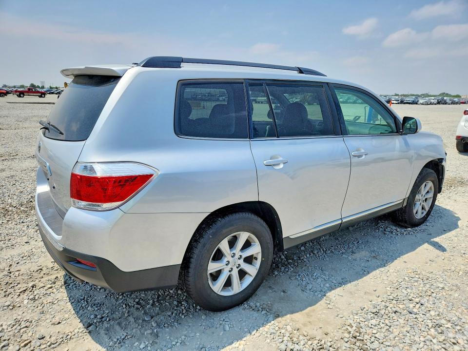 2012 Toyota Highlander მანქანა იყიდება აუქციონზე, vin: 5TDZK3EH4CS065579, აუქციონის ნომერი: 58581256