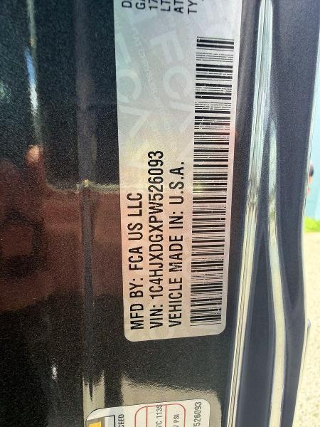 Aukcja sprzedaży 2023 Jeep Wrangler, vin: 1C4HJXDGXPW526093, numer aukcji: 57013166