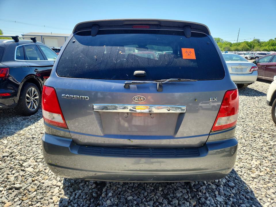 55522686 :رقم المزاد ، KNDJC733545316769 vin ، 2004 Kia Sorento مزاد بيع