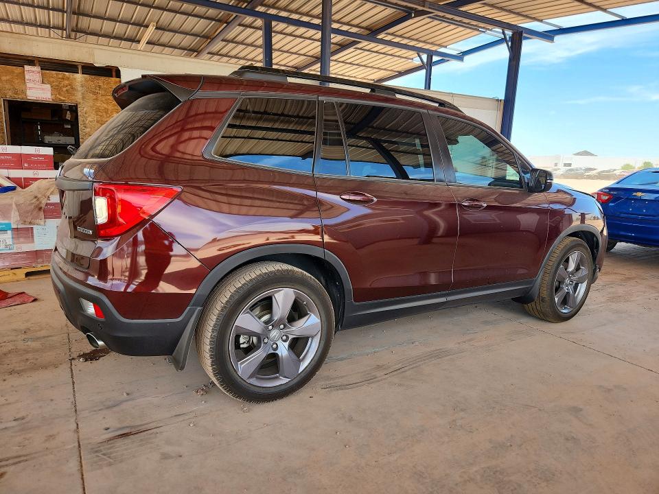 57150386 :رقم المزاد ، 5FNYF7H99MB005766 vin ، 2021 Honda Passport مزاد بيع