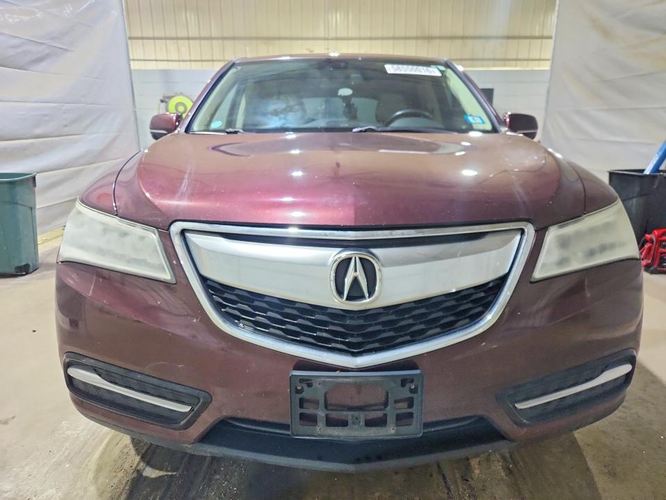 Продажа на аукционе авто 2015 Acura Mdx, vin: 5FRYD4H67FB029348, номер лота: 58550016
