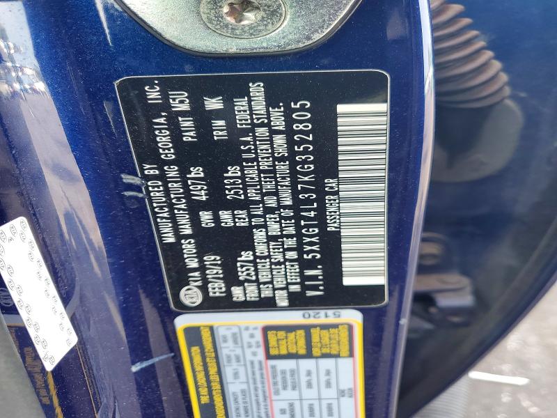 Продаж на аукціоні авто 2019 Kia Optima, vin: 5XXGT4L37KG352805, номер лоту: 55561836