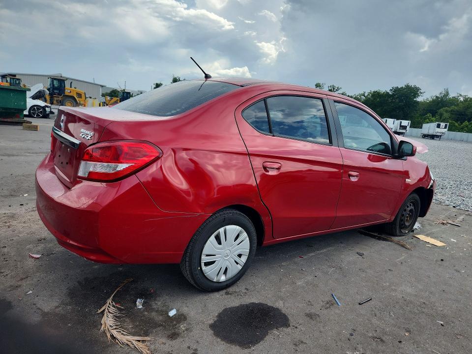 59117646 :رقم المزاد ، ML32F3FJ1JHF06146 vin ، 2018 Mitsubishi Mirage مزاد بيع