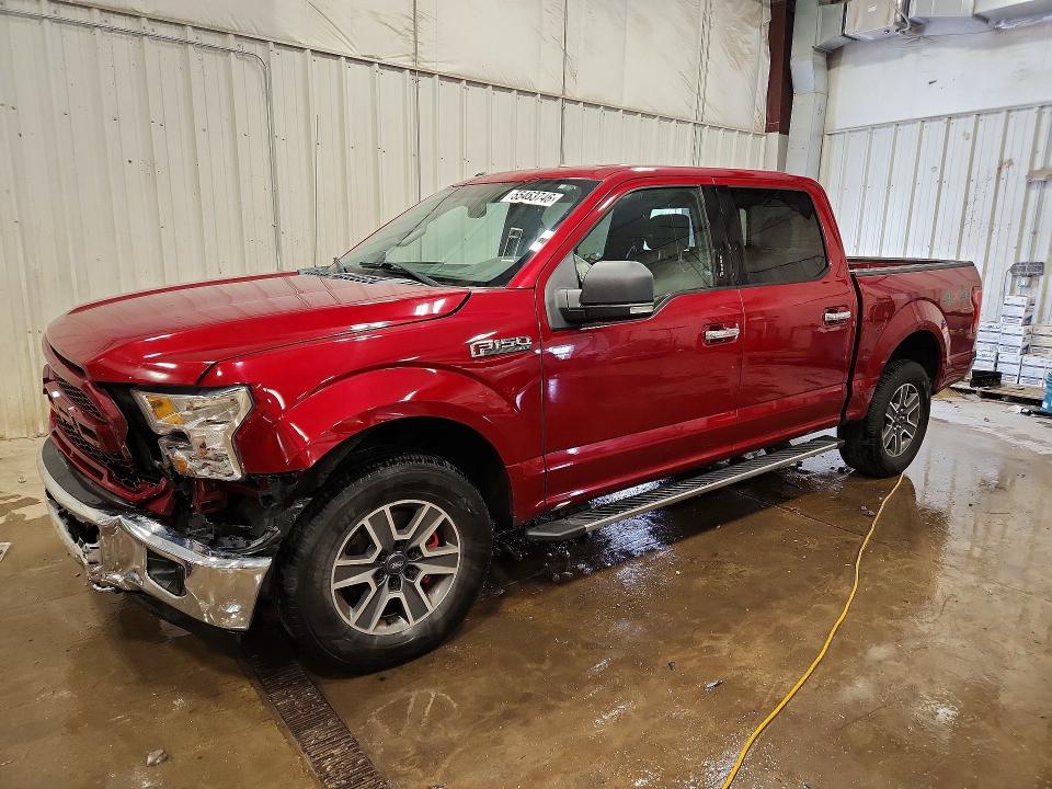 55463746 :رقم المزاد ، 1FTEW1EG2HKC02855 vin ، 2017 Ford F150 مزاد بيع
